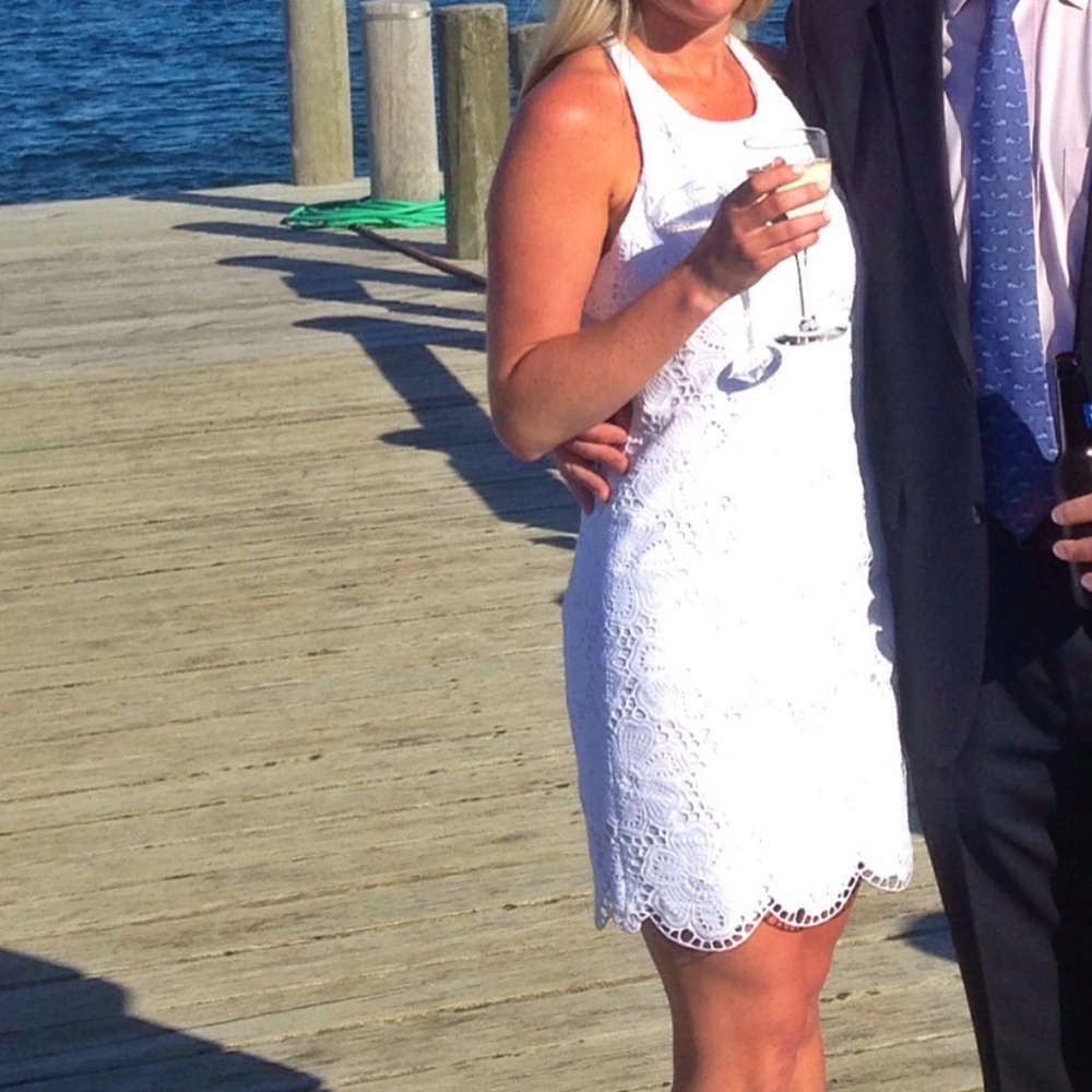 Lilly Pulitzer White Eyelet Dress
